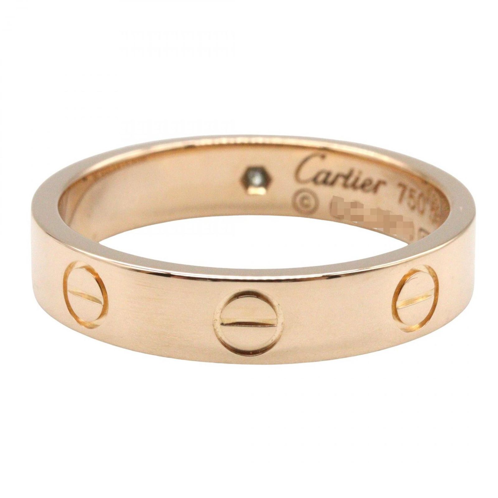 カルティエ CARTIER リング・指輪 ミニラブリング 1PD B4050753 K18PG 