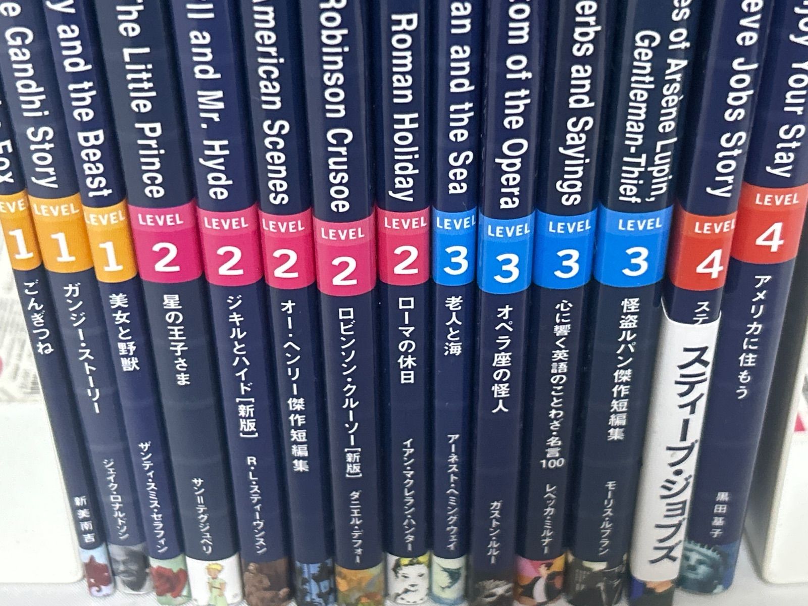 ラダーシリーズ 英語多読 14冊セット LEVEL1〜4【_sx-lt】 - メルカリ