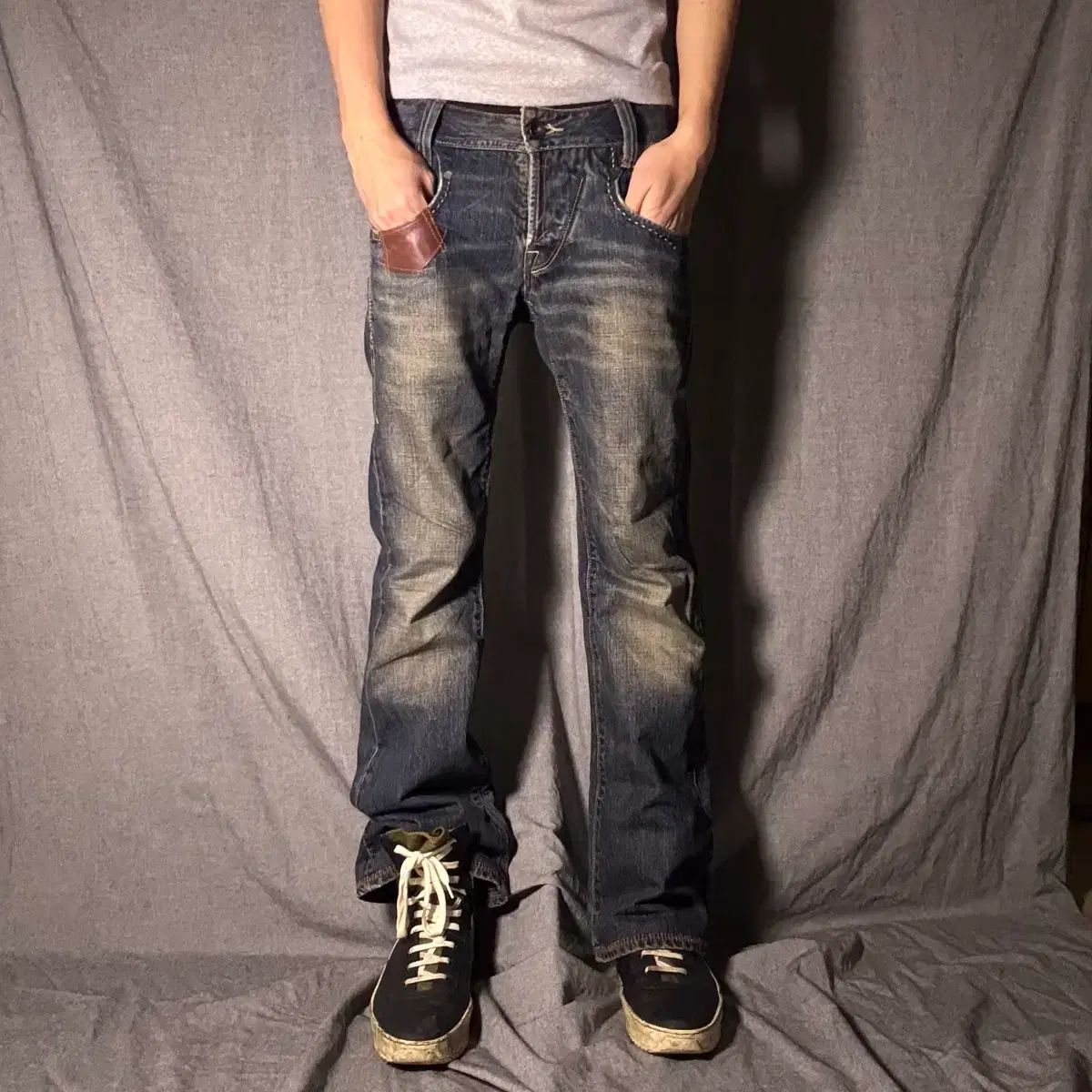 リーバイス カッパー ウェスタン セミ ブーツカット