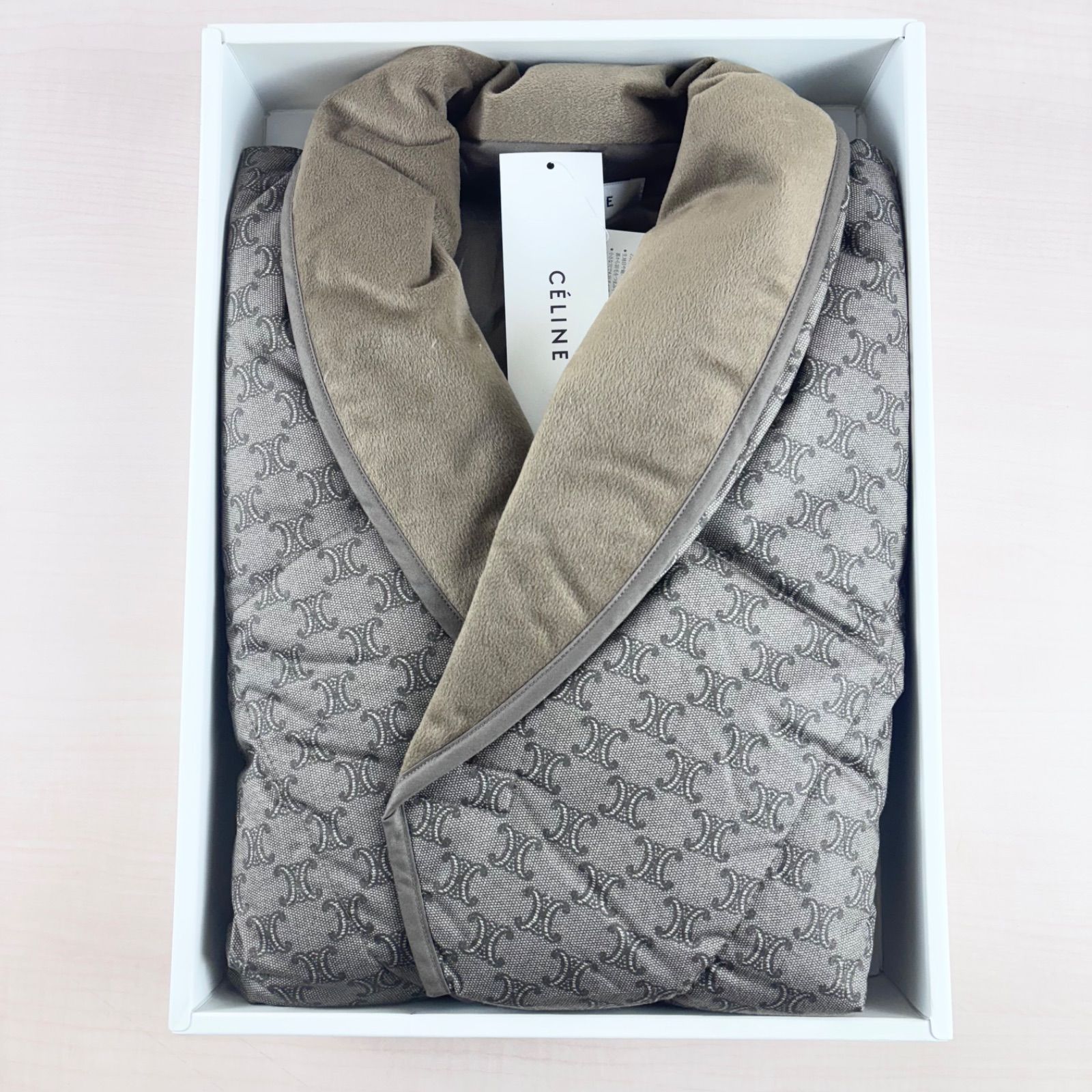 CELINE 西川産業 ダウンポンチョM Lサイズ 綿100％ ダウンベスト