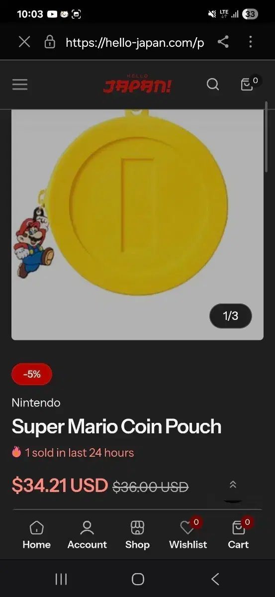 安い，豊富な Nintendo スーパーマリオ コインポーチ コインケース その他