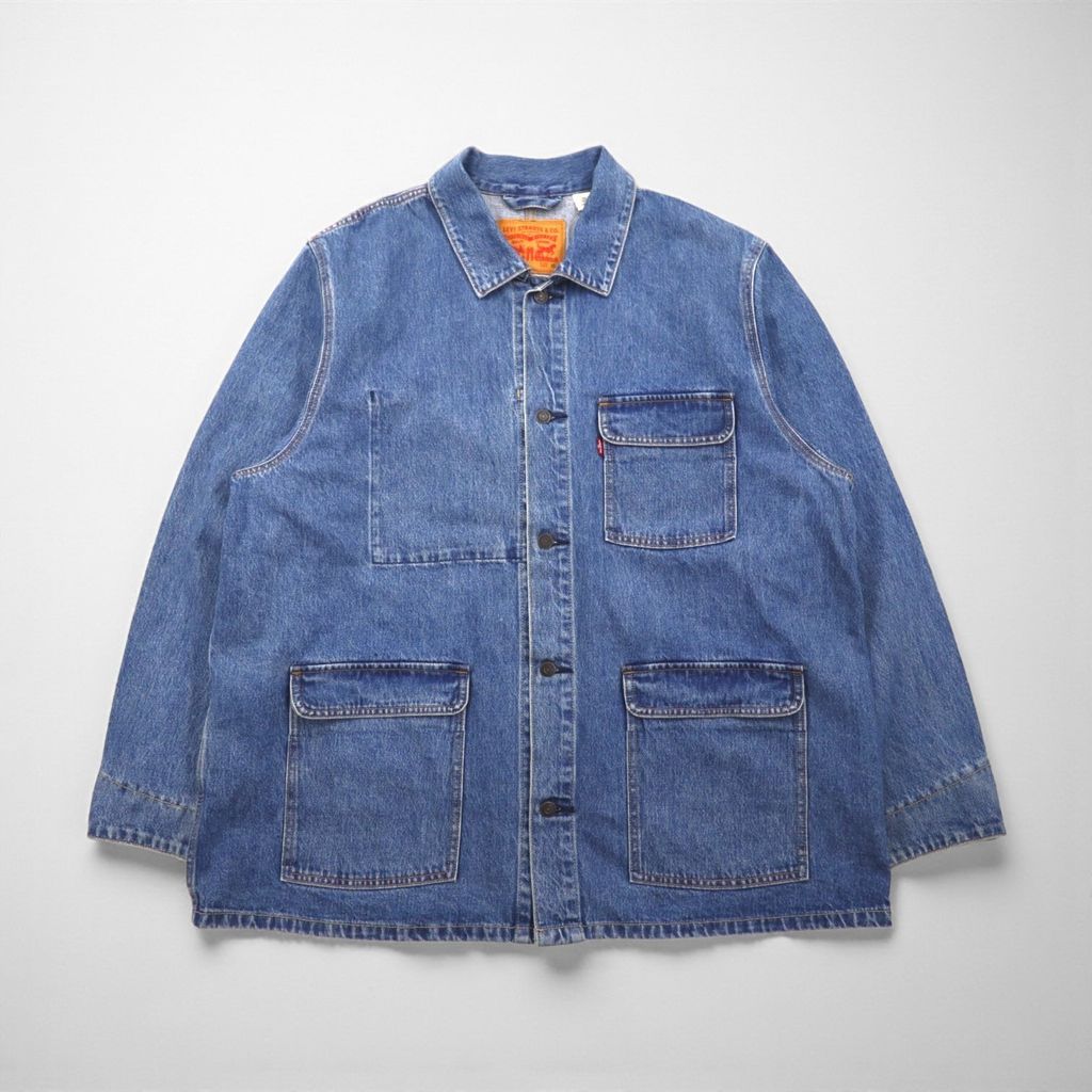 Levi's WORKWEAR エンジニアコート カバーオール XL インディゴ デニム