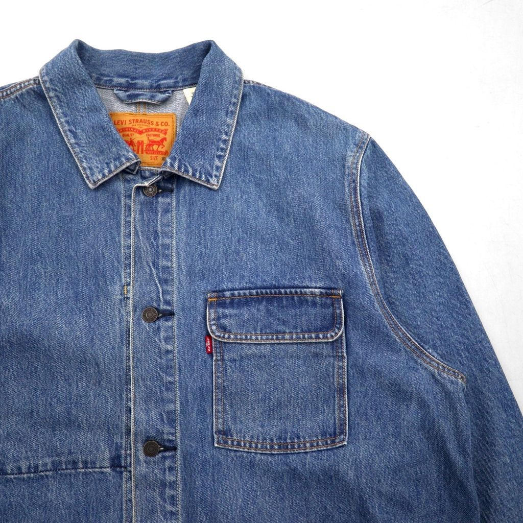 Levi's WORKWEAR エンジニアコート カバーオール XL インディゴ デニム