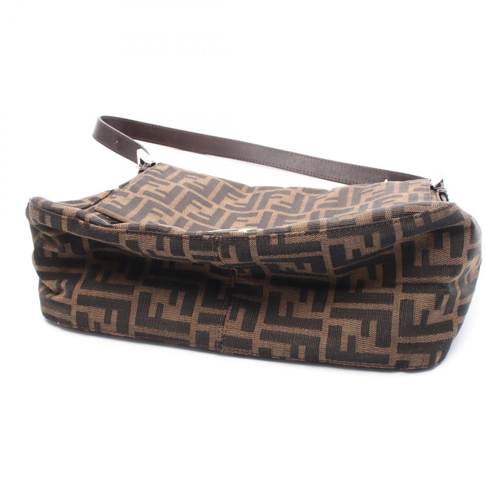 フェンディ FENDI ショルダーバッグ マンマバケット ズッカ ブラック