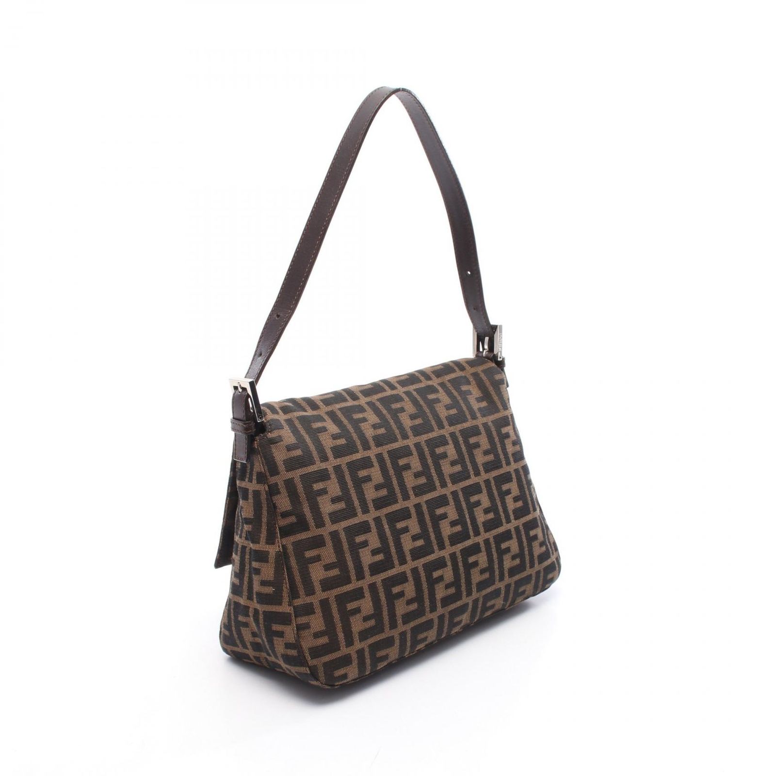 フェンディ FENDI ショルダーバッグ マンマバケット ズッカ ブラック