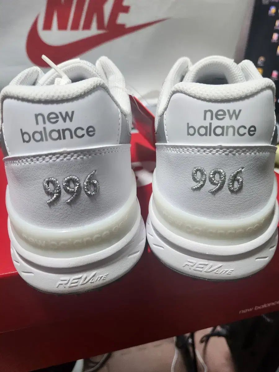 ニュー ンス 996 ゴルフシューズ ホワイト 275 mm