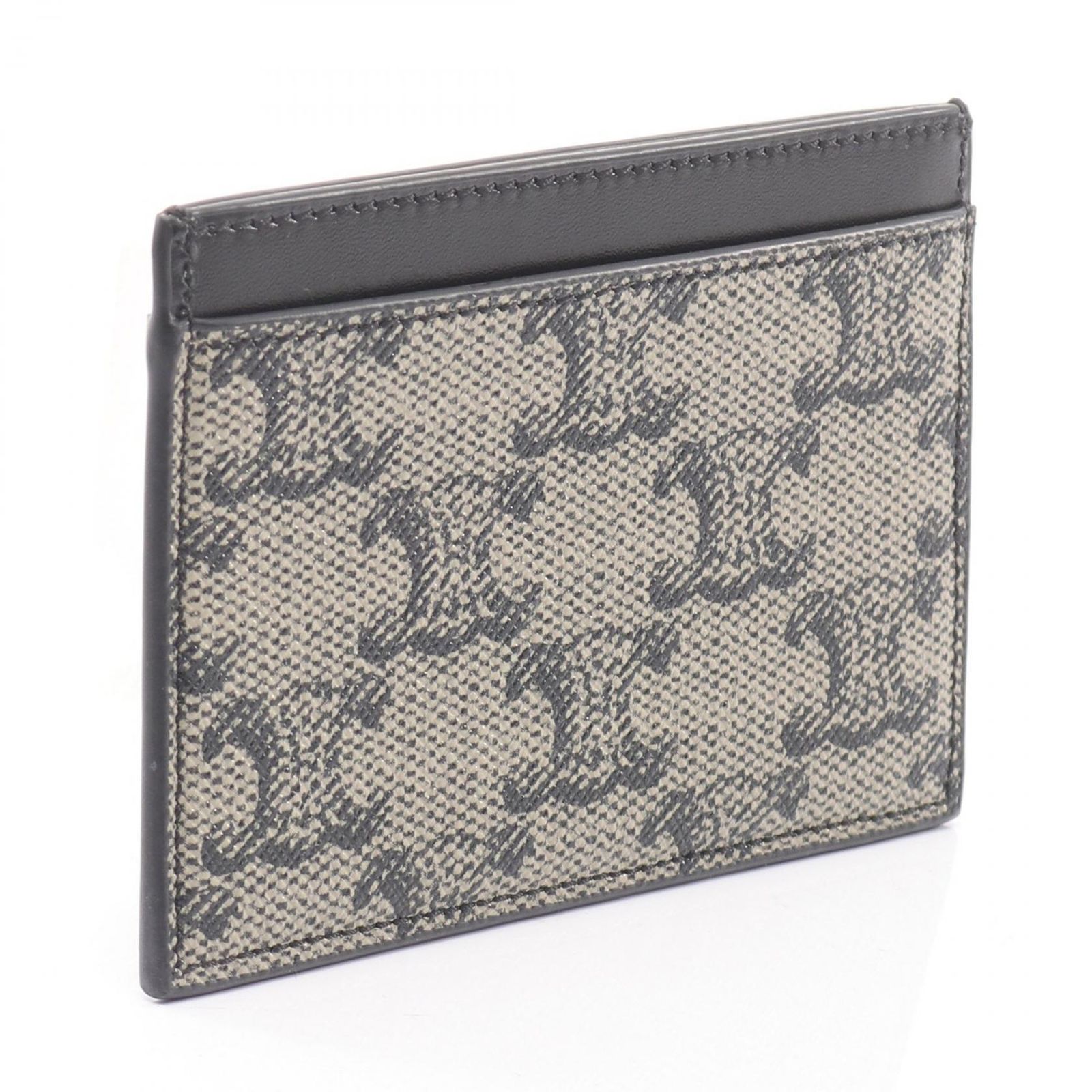 セリーヌ CELINE カードケース トリオンフ ブラック/ベージュ レザー