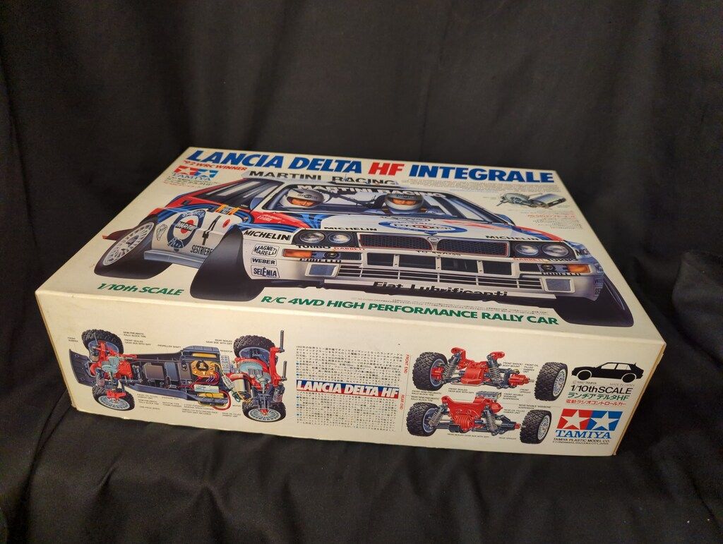 ★未使用★ 1/10 タミヤ 電動RC カー ランチア デルタ インテグラーレ タミヤ 1/10 電動RCカー ランチアデルタHFインテグラーレ('92WRC