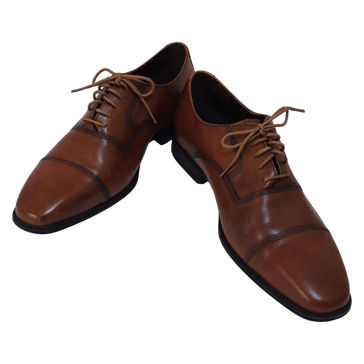 COLE HAAN コールハーン シューズ 10 メンズ ダークブラウン NIKE AIR レザー