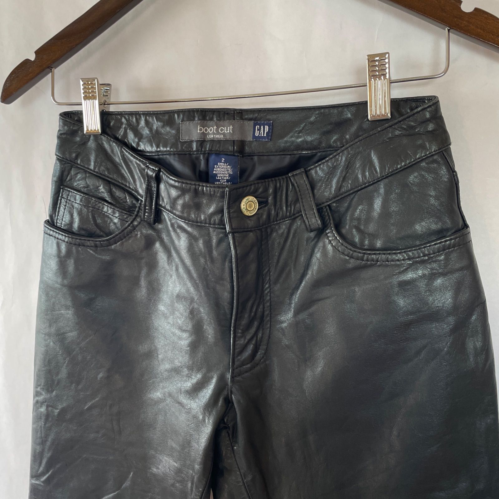 美品】OLD GAP オールド ギャップ メンズ レディース 羊革 ラムレザー