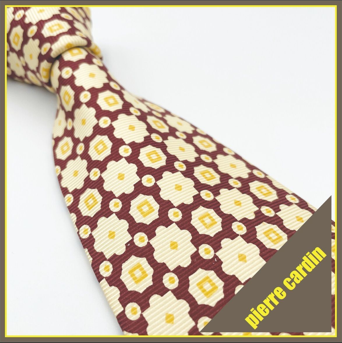 ✱Pierre Cardin（ピエールカルダン）✱美品 ネクタイ 総柄 花柄