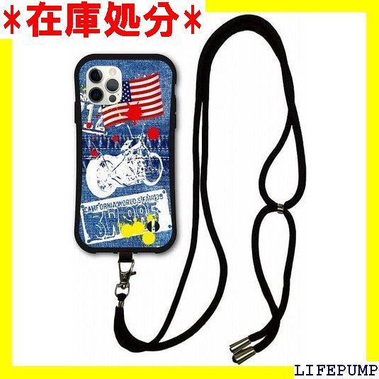 スマホショルダー付 iPhone 15 ケース スマホケース i coronケース アイフォン15 カバー 耐衝撃 保護 TPUケース スマホカバー デニム柄 国旗 ペンキ バイク 1264