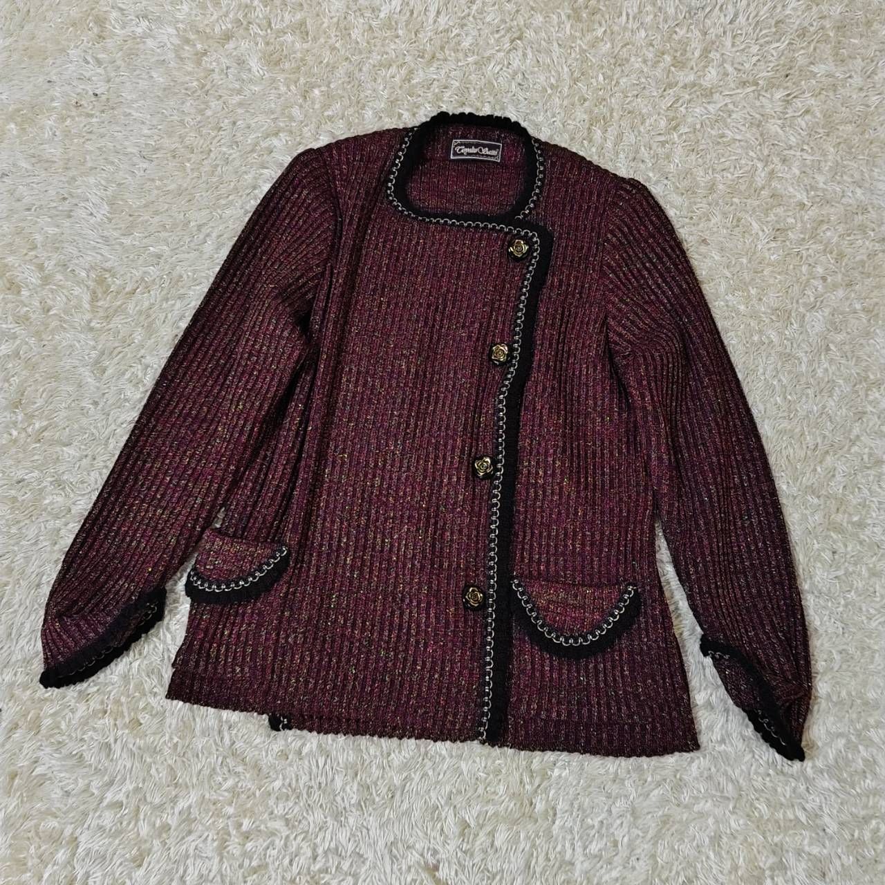 トヨコサイトウ 斎藤都世子 ニットジャケット ニット ロング スカート