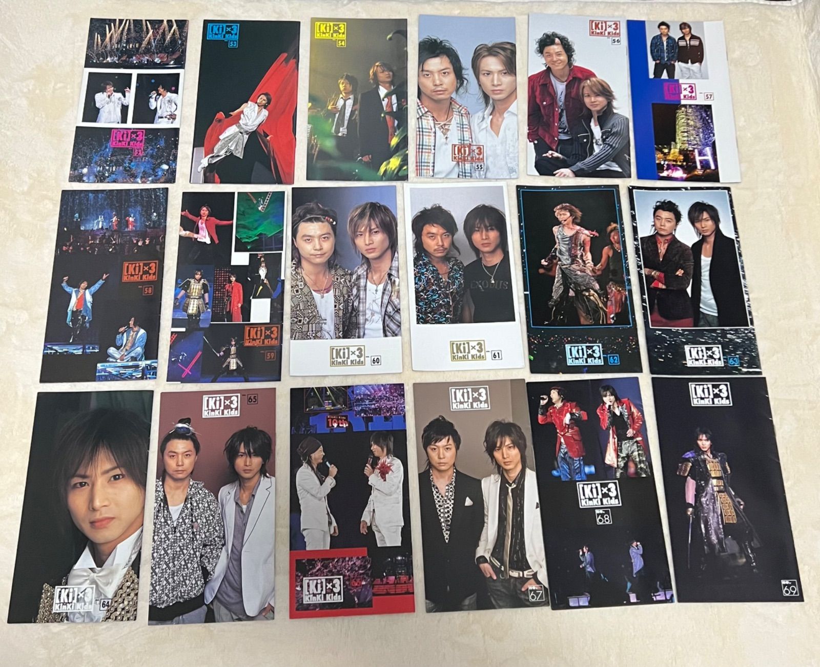 KinKi Kids ファンクラブ会報 1号〜140号 抜け有り セミコンプ品