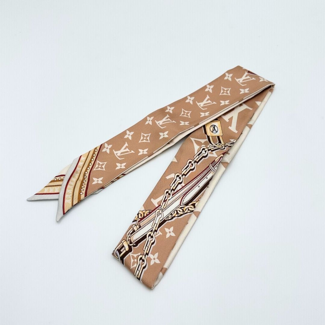 Louis Vuitton バンドー BB スカーフ モノグラム シルク