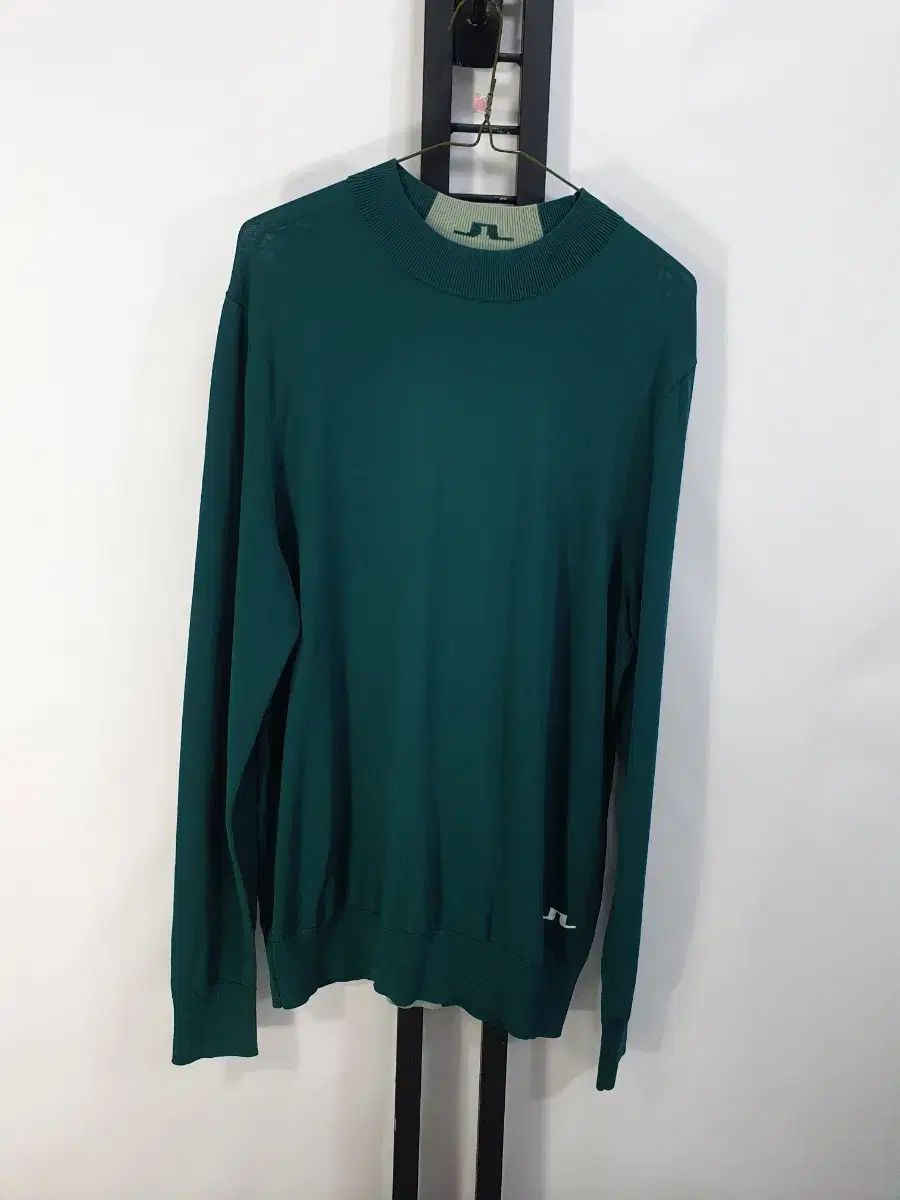 J.LINDEBERG J.リンドバーグ ニットTシャツ グリーン L