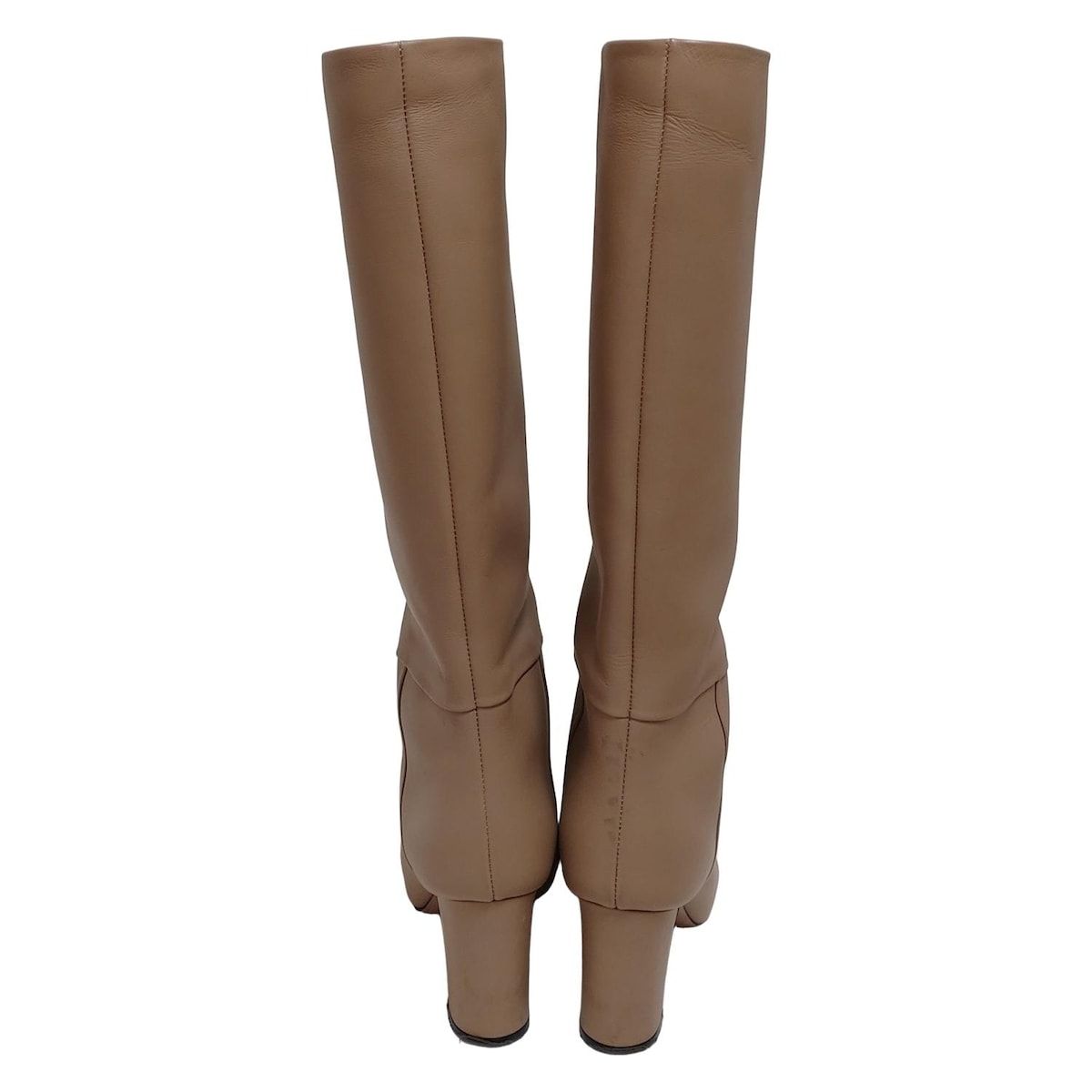 PELLICO(ペリーコ) ロングブーツ 35 レディース - ベージュ レザー