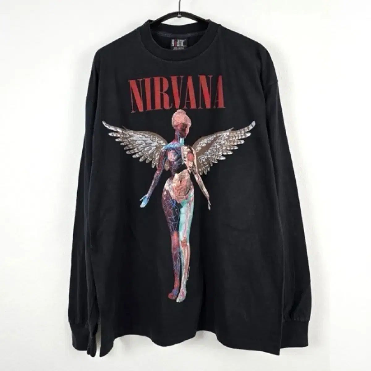 rep) ヴィンテージ NIRVANA(ニルヴァーナ) ロングスリーブ Tシャツ rd 