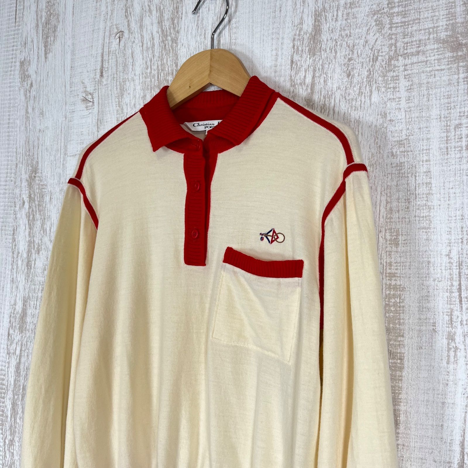 Christian Dior SPORTS】90s クリスチャンディオール ポロシャツ 総柄 