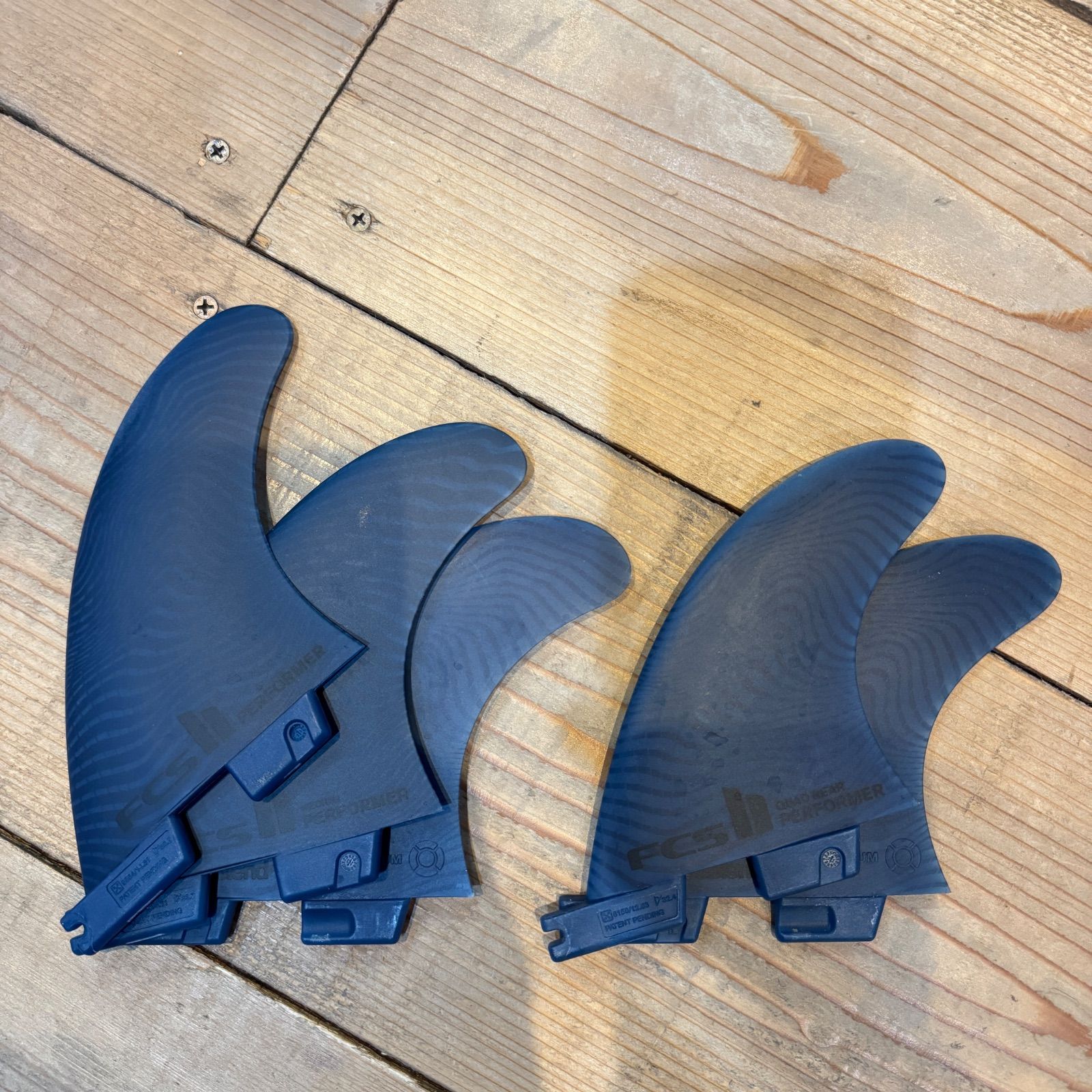 FCS2 フィン PERFORMER Mサイズ 5本セット FCS FCS2 エフシーエスツー