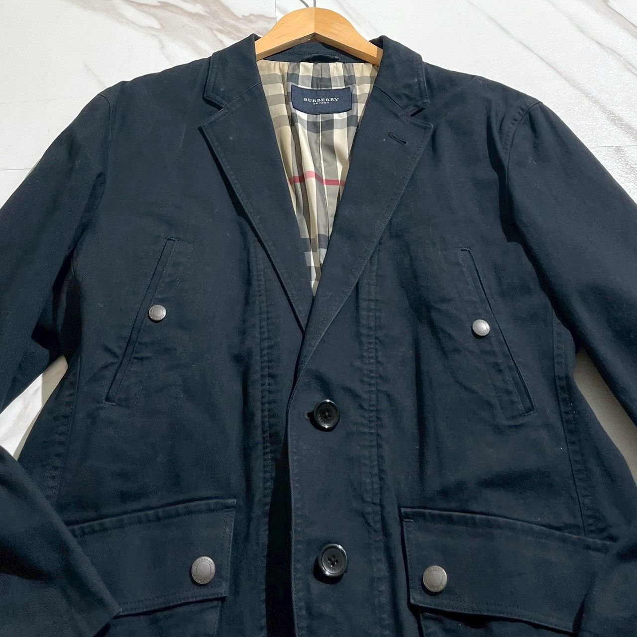 人気✨バーバリーロンドン BURBERRY LONDON 裏地ノバチェック柄 メンズ