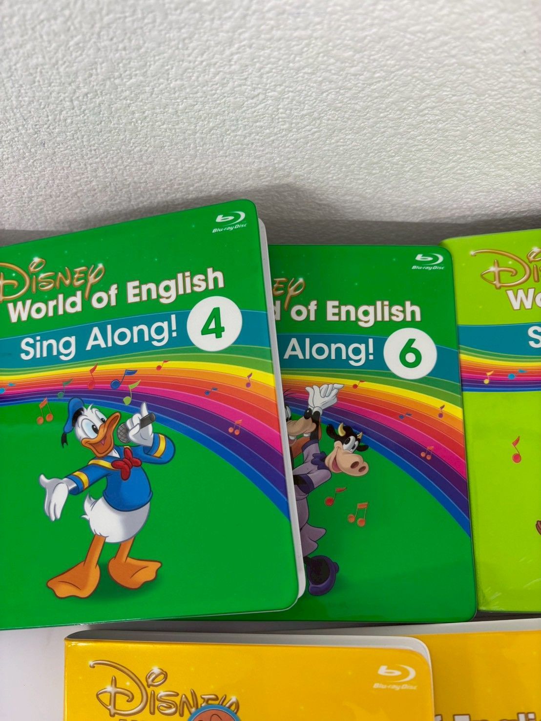 DWE ディズニー英語システム Sing Along ブルーレイ 4 6 8 9 10 11 12