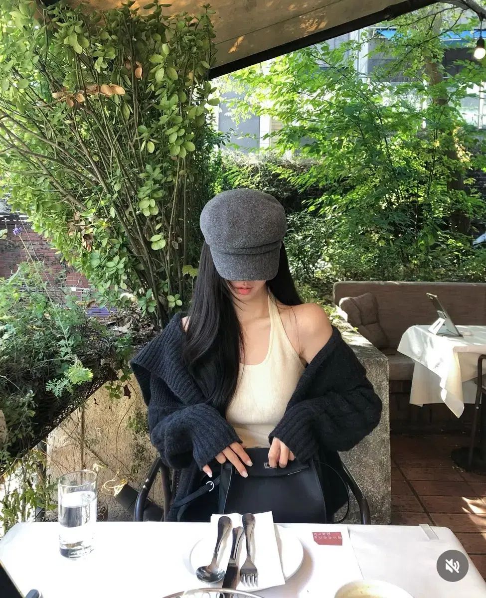 The wish ブランシュ 麻 マドロス 帽子 グレー