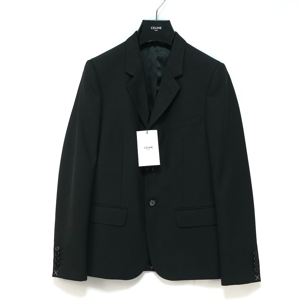 CELINE PARIS セリーヌ テーラード ウール ジャケット シングル