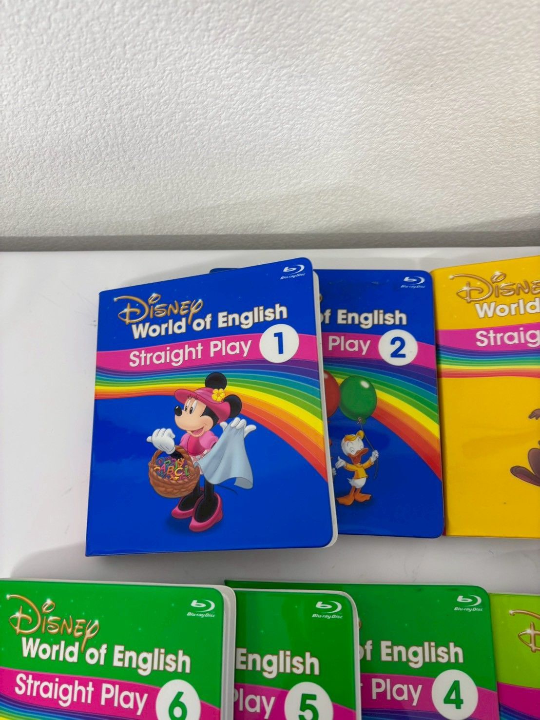 DWE ディズニー英語システム Straight Play ブルーレイ 1 2 4〜12 あり セット