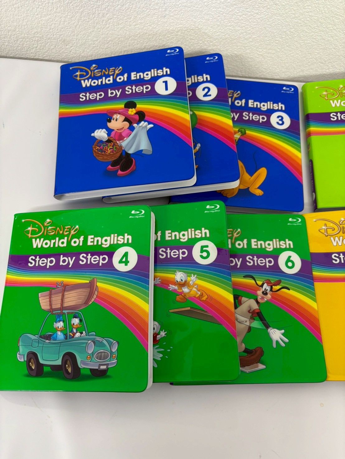 DWE ディズニー英語システム Step by Step ブルーレイ 1・2・3・4・5