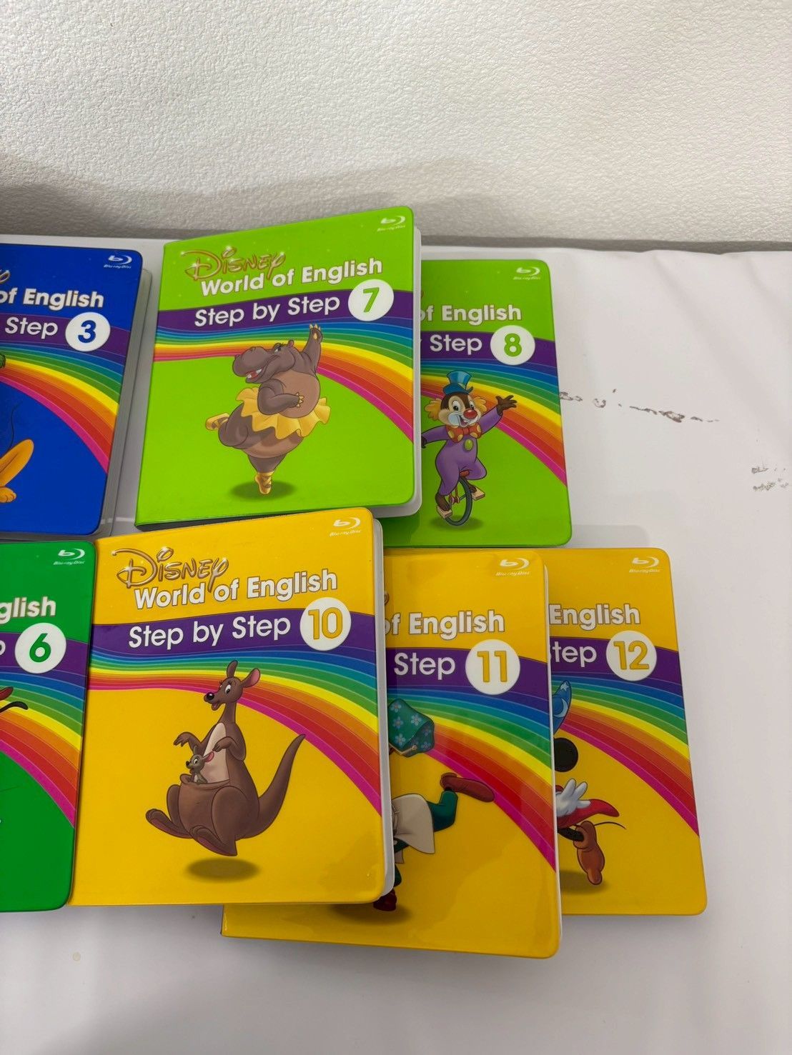 DWE ディズニー英語システム Step by Step ブルーレイ 1・2・3・4・5