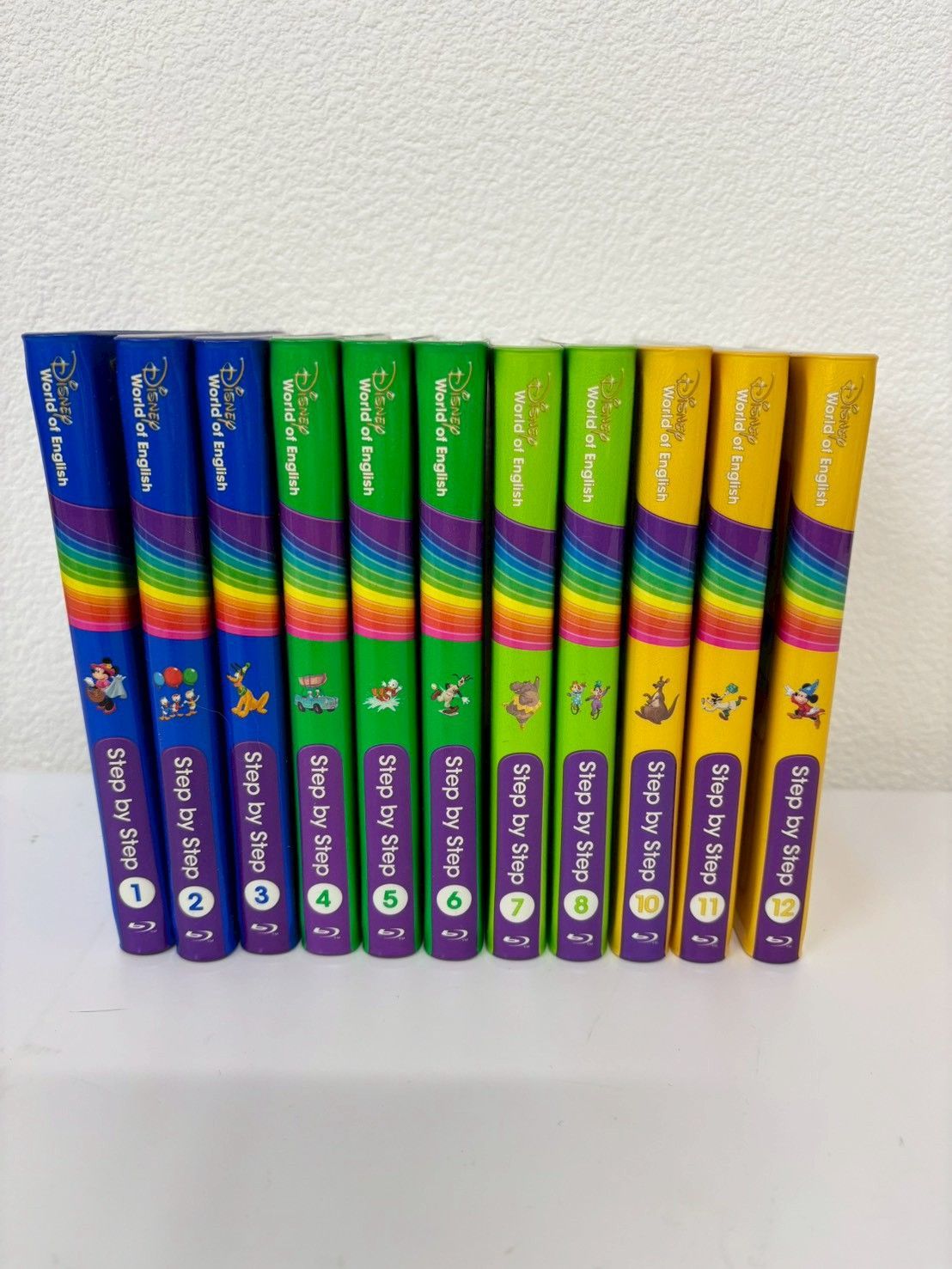 DWE ディズニー英語システム Step by Step ブルーレイ 1・2・3・4・5 DWE ディズニー英語システム Step by Step ブルーレイ 1・2・3・4・5