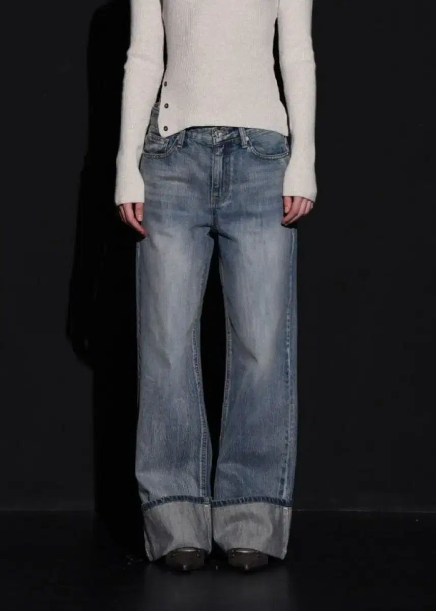 BOHEMSEO ボヘミアンソウル ロールアップ デニム パンツ m