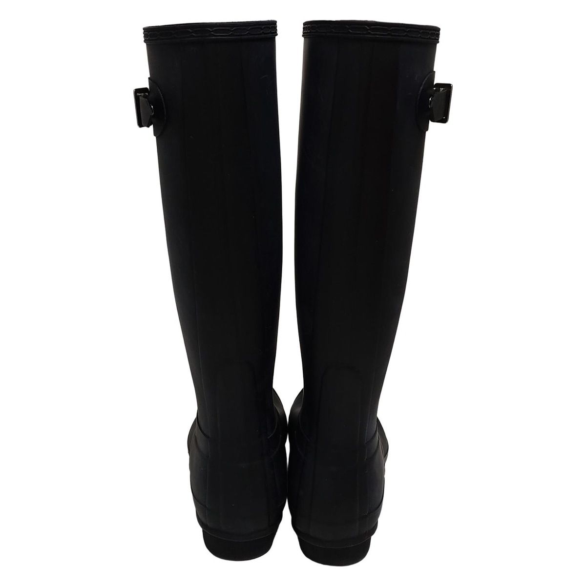 HUNTER(ハンター) レインブーツ 38 レディース - 黒 - メルカリ