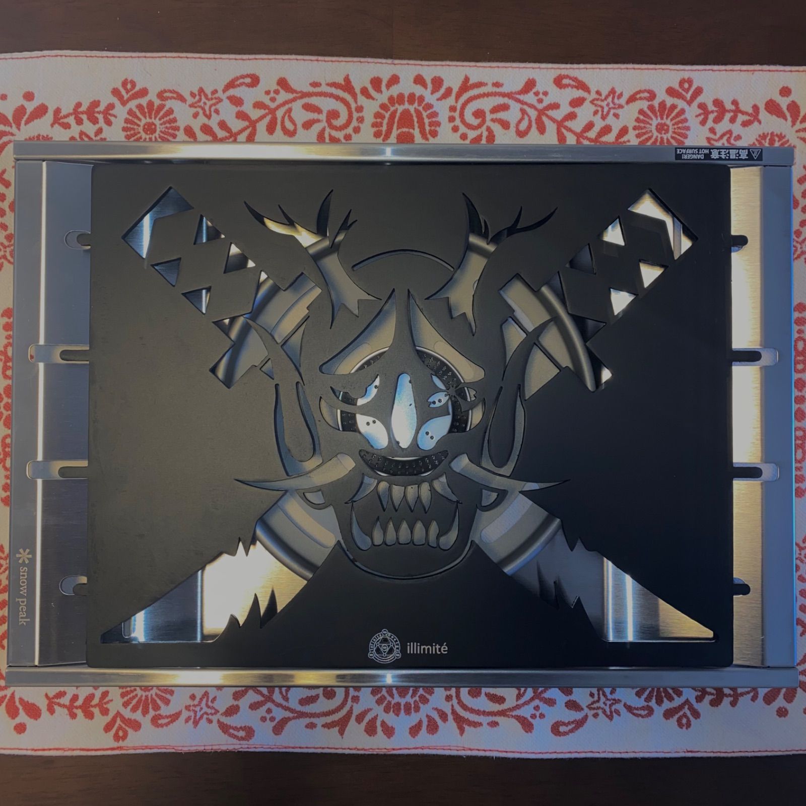 ⭕️在庫処分 スノーピーク フラットバーナー五徳ゴトク カスタムIGT