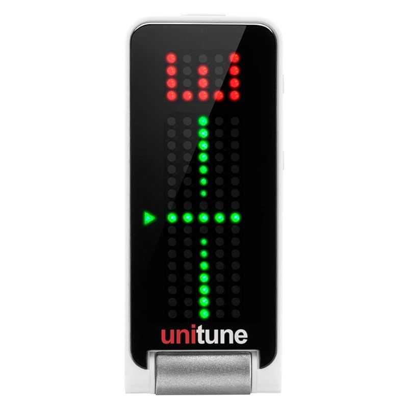 tc electronic クリップチューナー クロマチック 0 2セントストロボモード 自動OFF機能 自動画面反転 UNITUNE CLIP