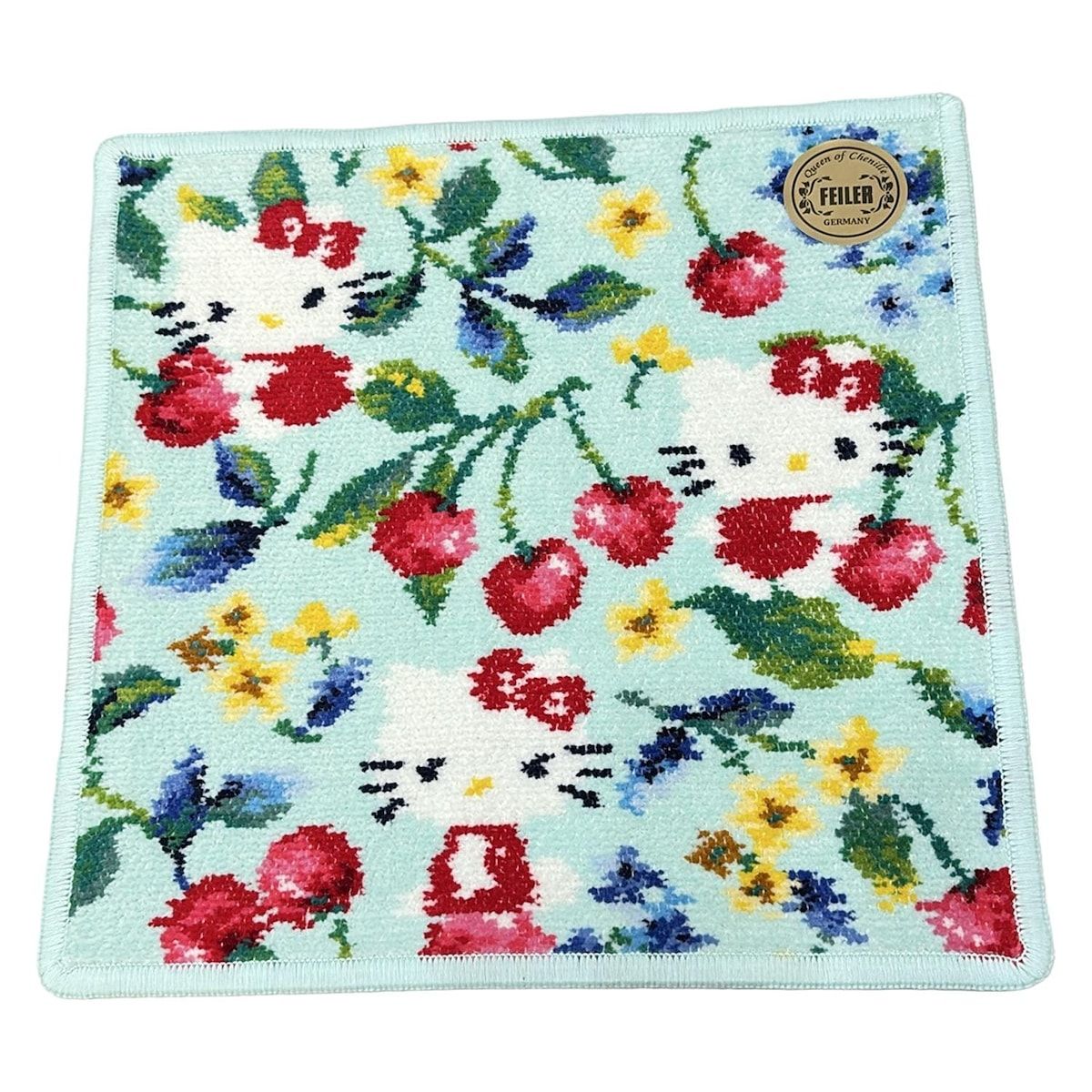 フェイラー 小物新品同様 - ライトグリーン×グリーン×マルチ ハンド