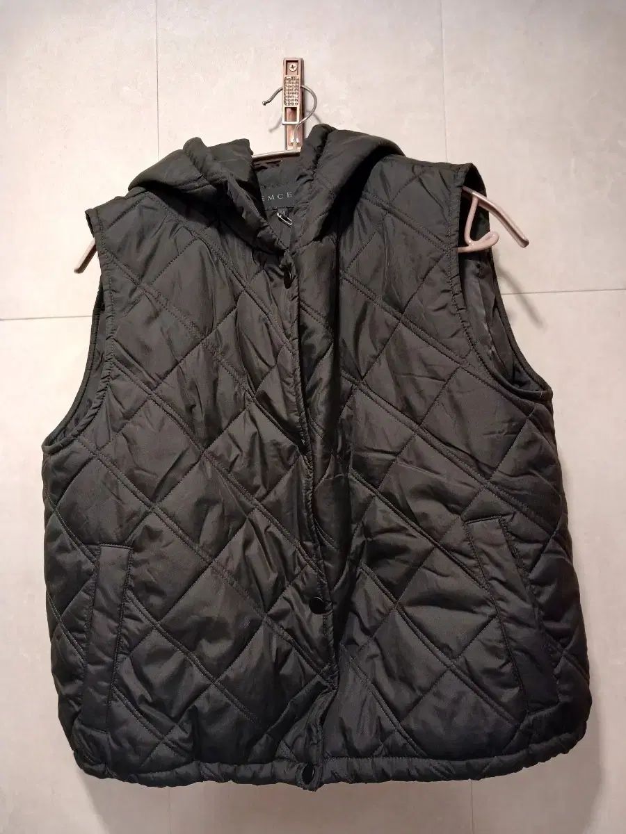 MC レディース フード キルティング ベスト 88 94 165