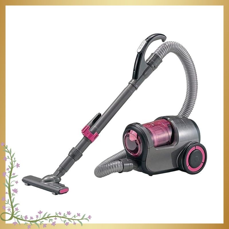 ツインバード 家庭用クリーナーデュアルドラムサイクロン メタリック