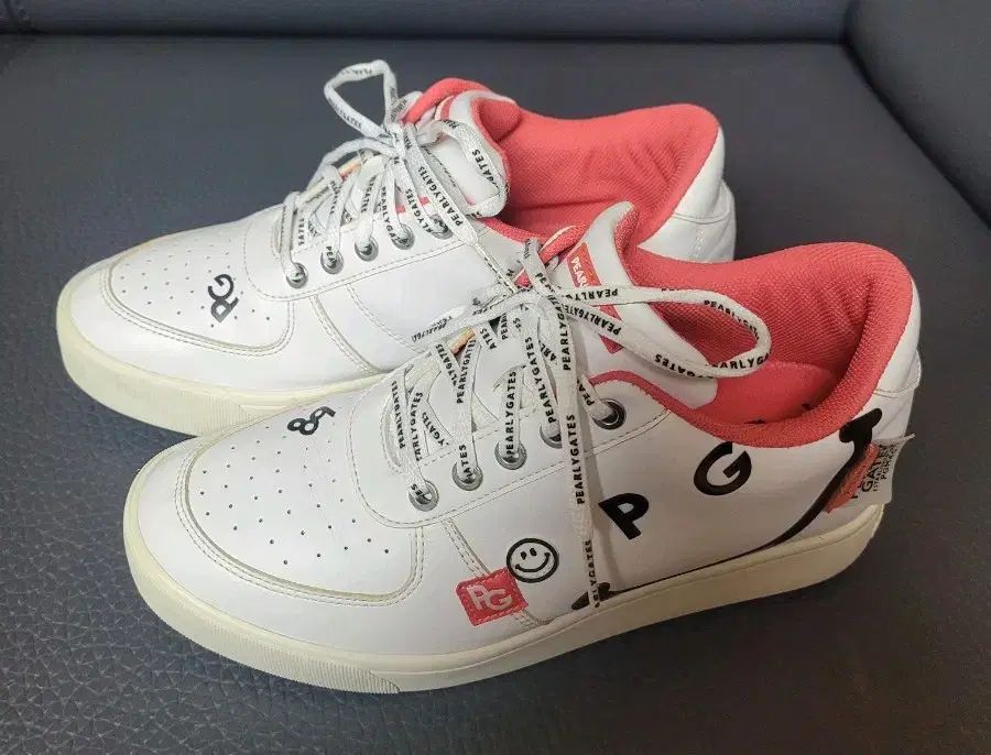 パーリーゲイツ ゴルフシューズ レディース スマイル ロートップ スニーカー