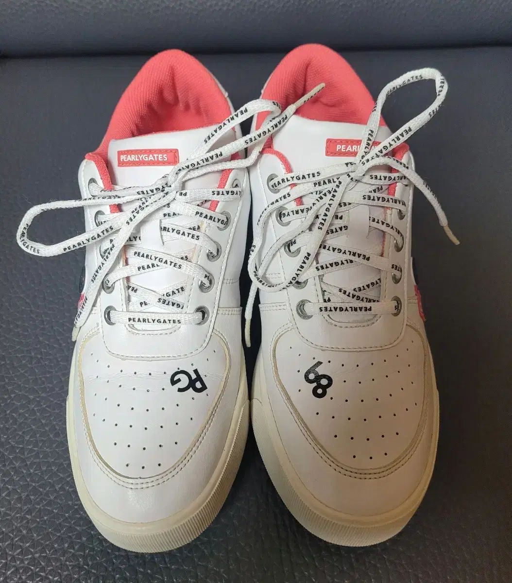 パーリーゲイツ ゴルフシューズ レディース スマイル ロートップ スニーカー