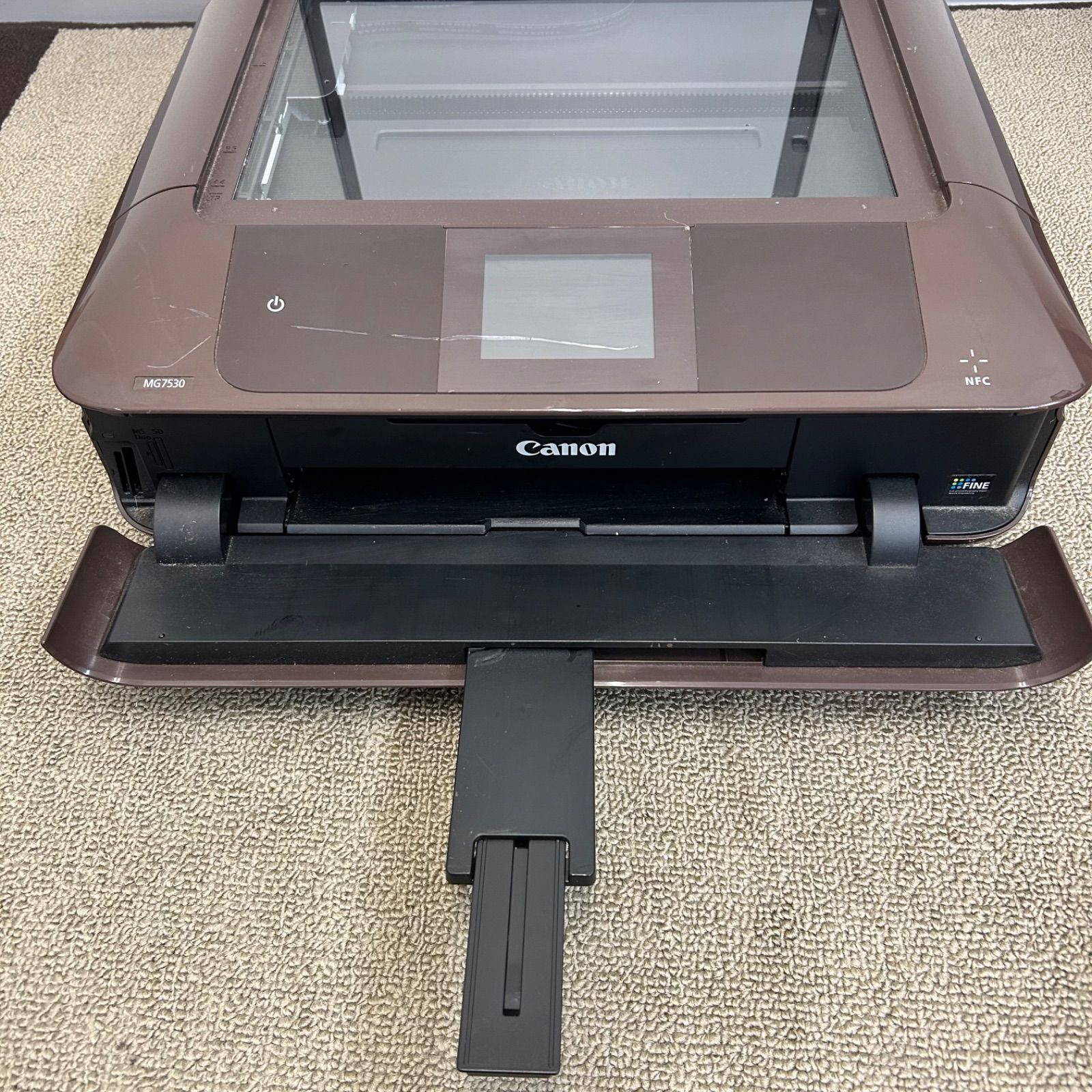 Canon MG7530 🤎ブラウン🤎 印刷8300枚以下 年末準備に！複合機 - メルカリ