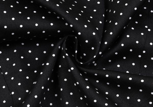 b ピンドットノースリーブシャツワンピース