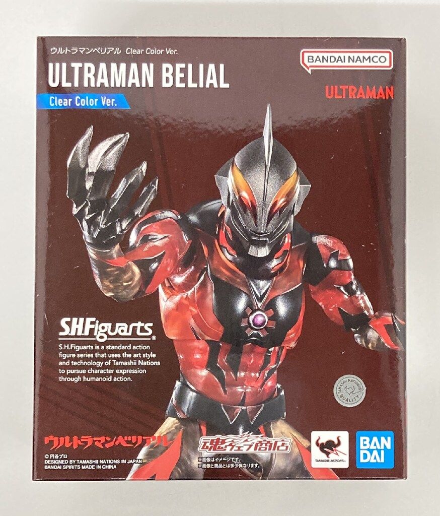 BANDAI SPIRITS S.H.Figuarts ウルトラマンベリアル Clear Color 高