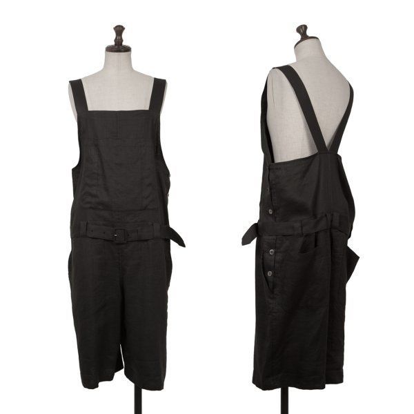 希少　コムデギャルソン ジュンヤワタナベ サルエルパンツ S コットンリネン 黒 COMME des GARCONS JUNYA WATANABE MAN(コムデギャルソンジュンヤ