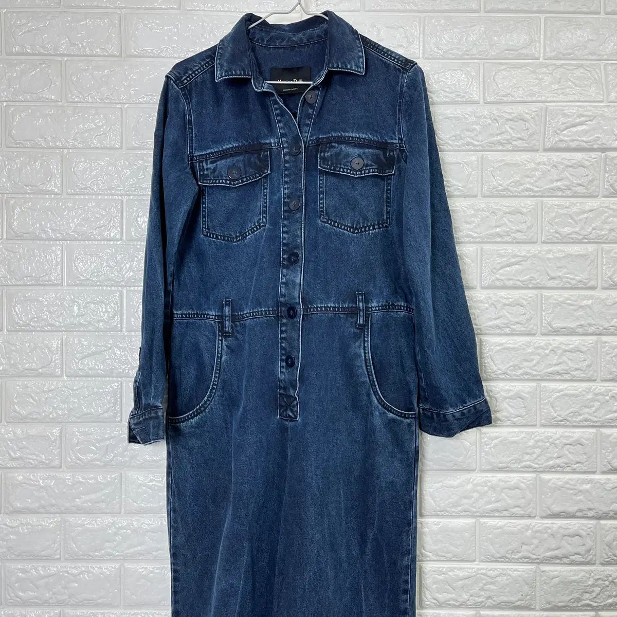 マッシモ ドゥッティ レディース デニム オールインワン ネイビー L