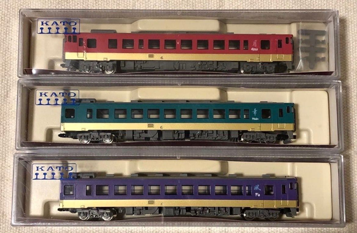 ラウンドハウス キハ40系 漫遊タイプ 3両セット KIHA 40 SERIES MANYUH TYPE 10 907 模型化協力 N GAUGE Nゲージ