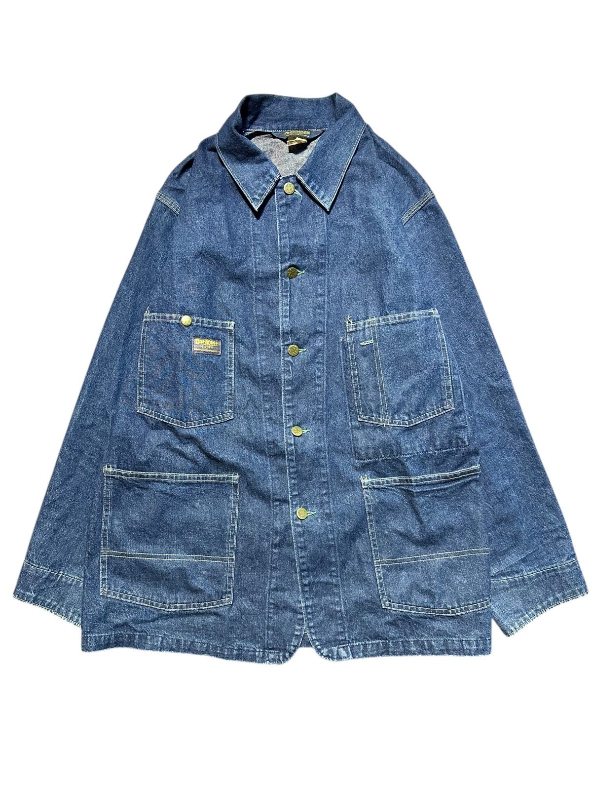 80 s OSHKOSH B’GOSH オシュコシュビゴッシュ カバーオール デニムジャケットサイズ40