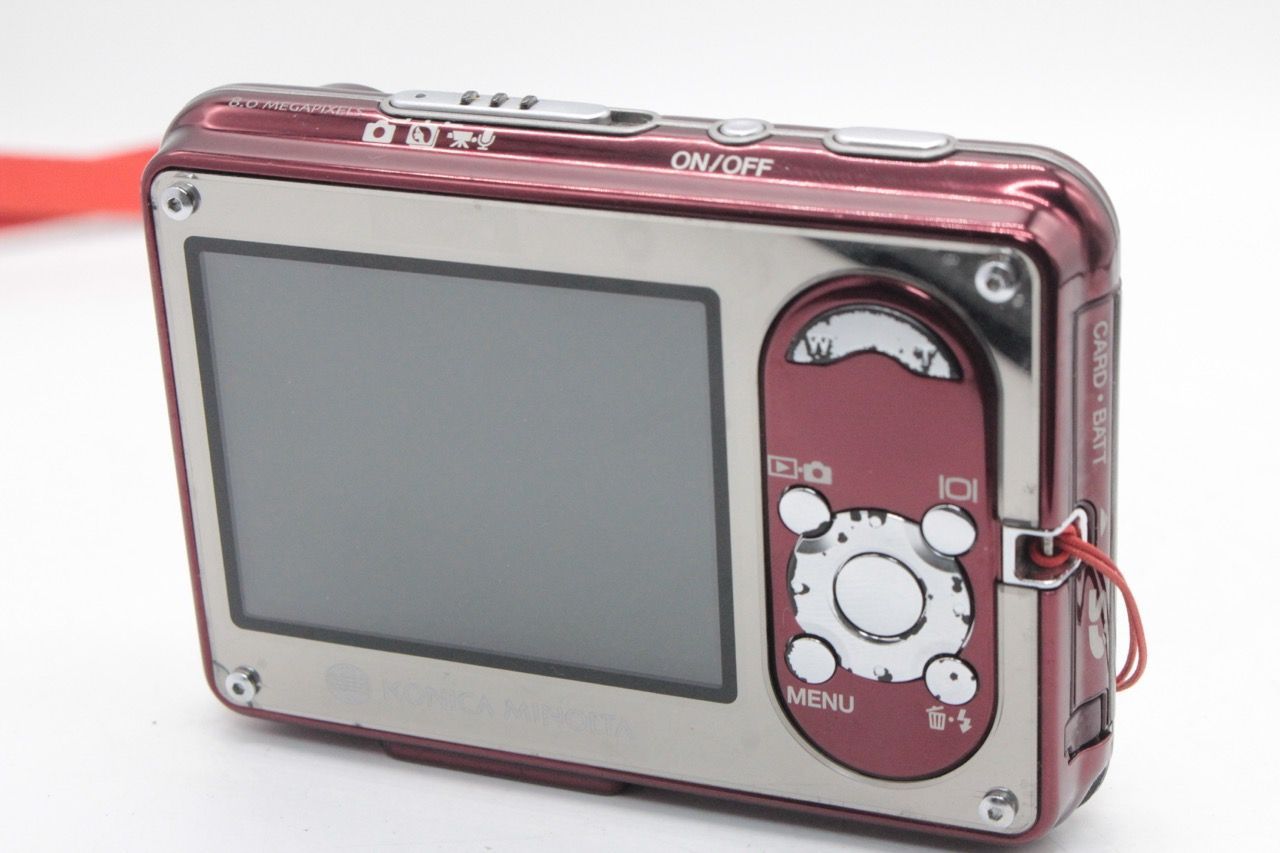 ☆良品☆ミノルタ MINOLTA DiMAGE X1 レッド #4491@e RO3492 - メルカリ