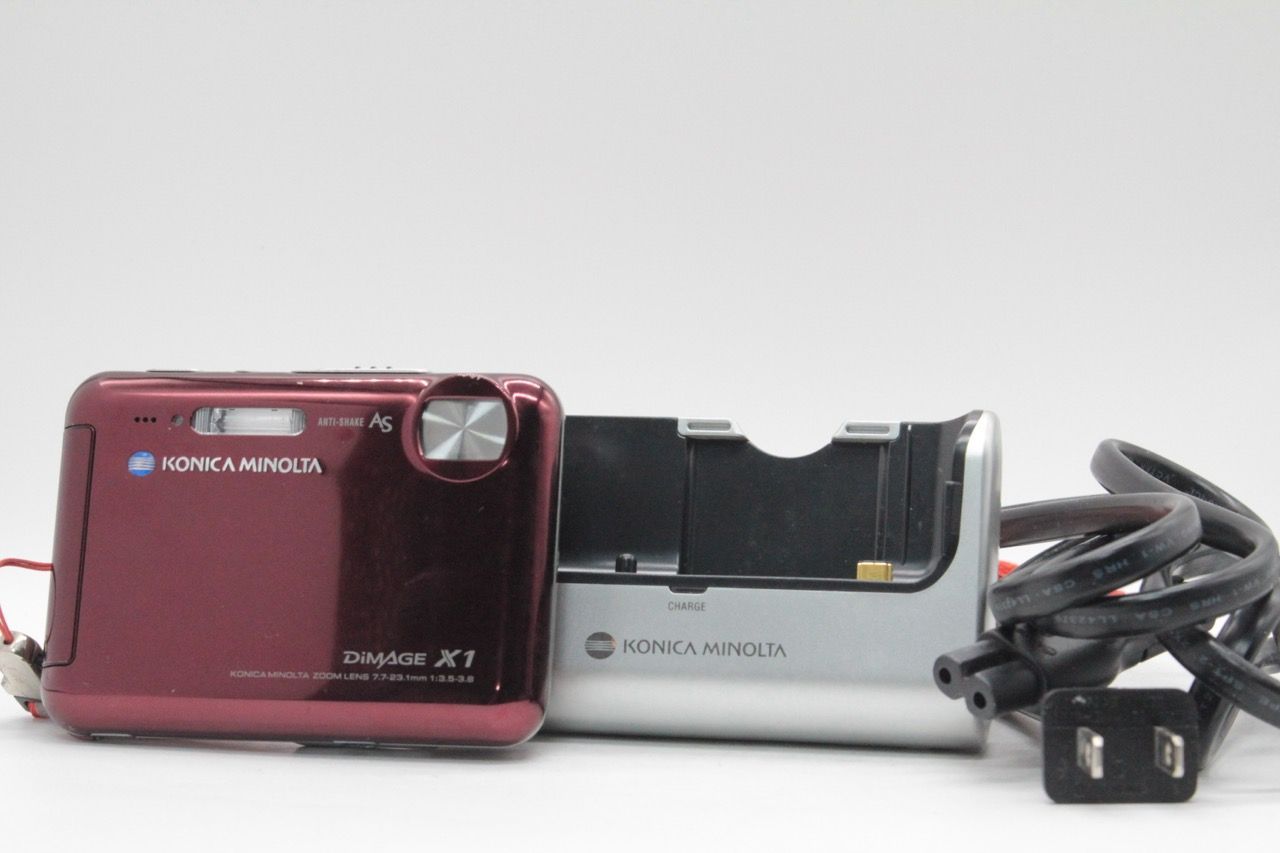 ☆良品☆ミノルタ MINOLTA DiMAGE X1 レッド #4491@e RO3492 - メルカリ
